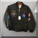 H26.Child-sized bomber jacket. 